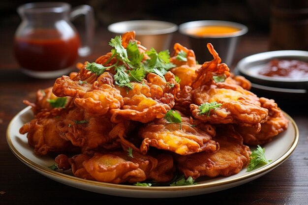 Traditional Punjabi Bread Pakora The popular fast food Bread picture picture