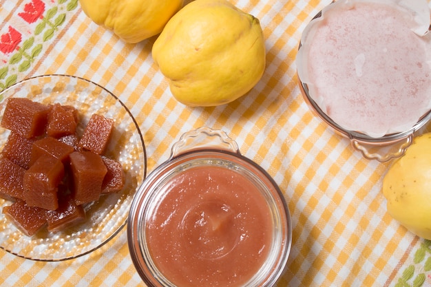 Traditional quince jam