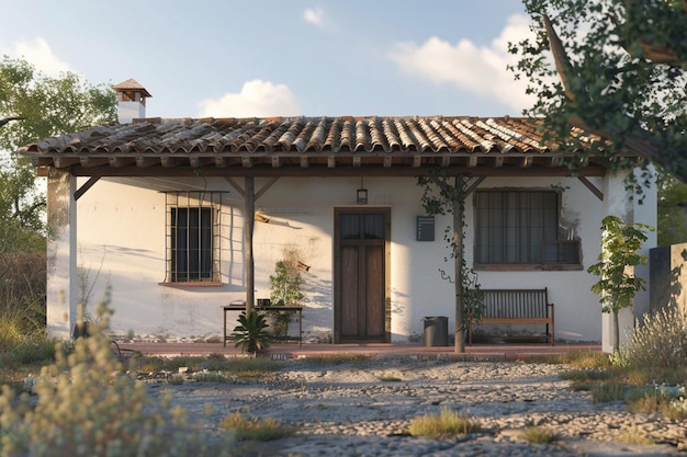 Traditional Spanish casita