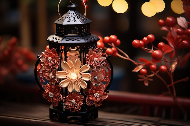 traditional traditional asian lantern professional advertising photography ai generated