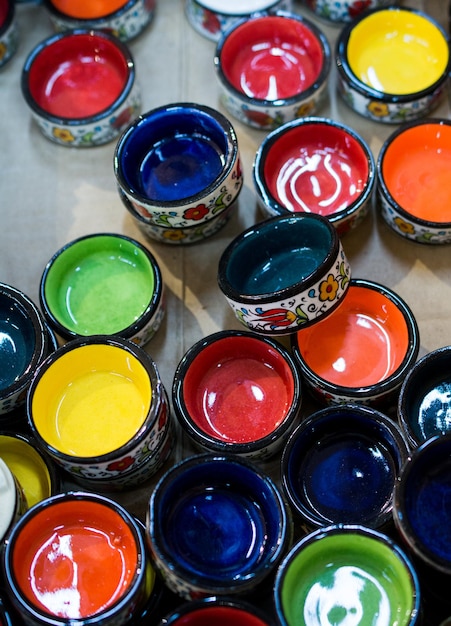 Traditional Turkish ceramic plates