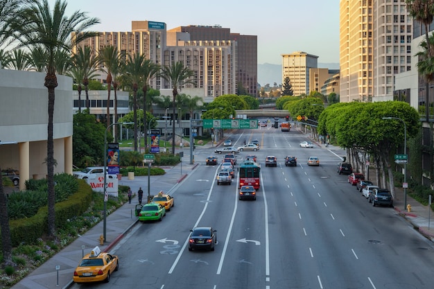 Traffic in Los Angeles