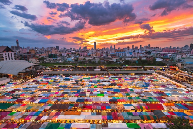 Train Night Market Ratchada