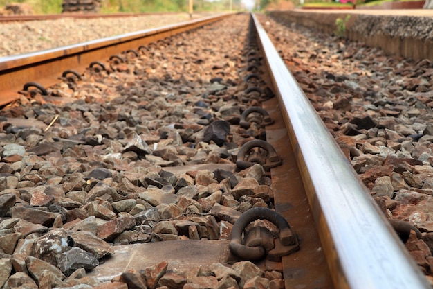 Train station and railway