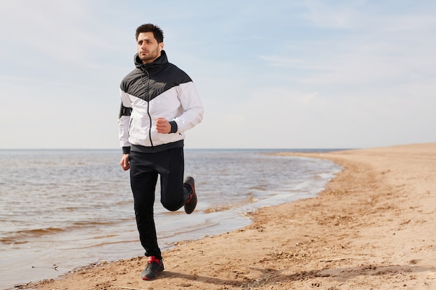 Training on the beach