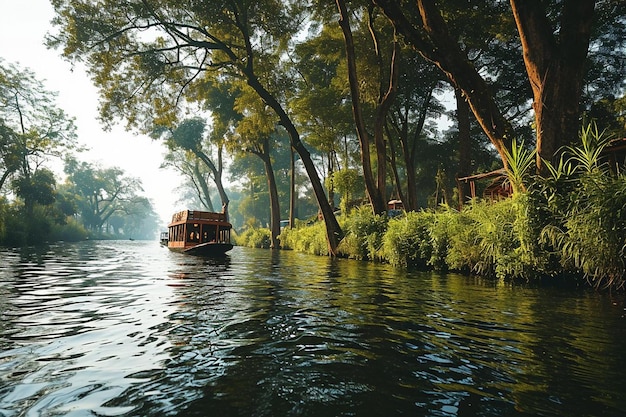 Tranquil Boat Ride Through the Xochimilco Canals