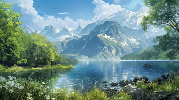 Tranquil Realism SemiRealistic Nature Landscapes