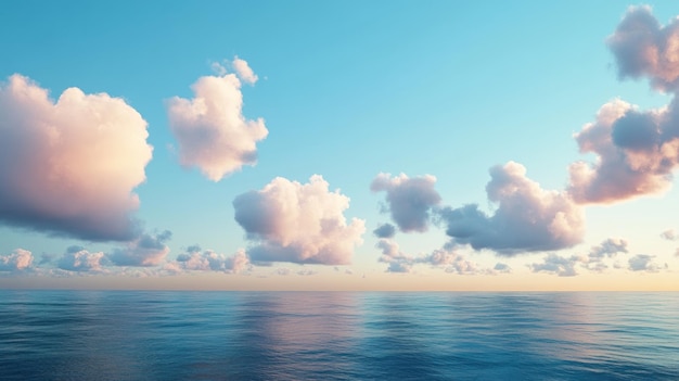 Tranquil Sea And Sky