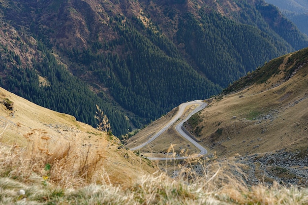 Transfagarasan mountain road