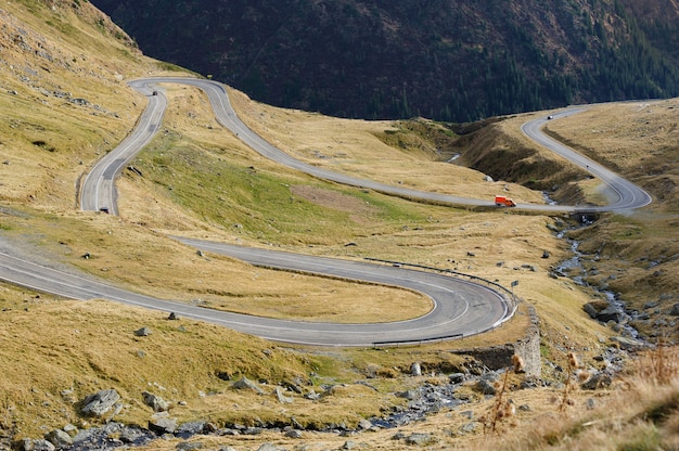 Transfagarasan mountain road