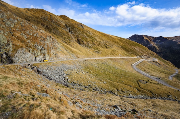 Transfagarasan mountain road