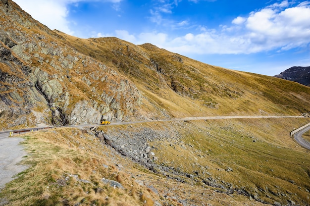 Transfagarasan mountain road