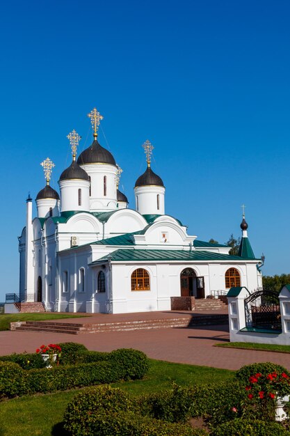 Transfiguration cathedral in Transfiguration monastery in Murom Russia