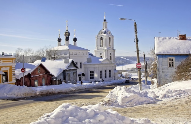 Transfiguration Church on Bauman Street in Kaluga