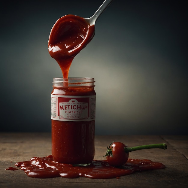 Photo transform your recipes with ketchups delicious taste making every bite a flavor sensation