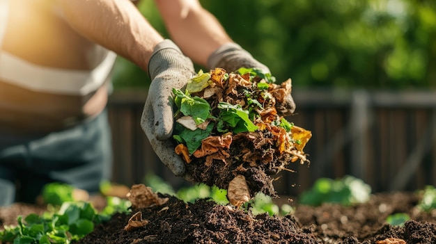 Transforming Organic Waste into NutrientRich Compost for a Greener Backyard Garden Experience