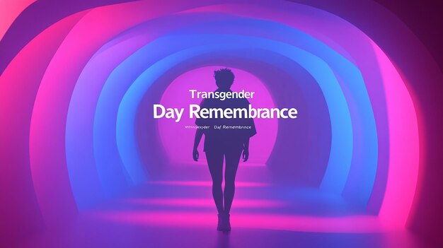 Photo transgender day of remembrance large respectful text