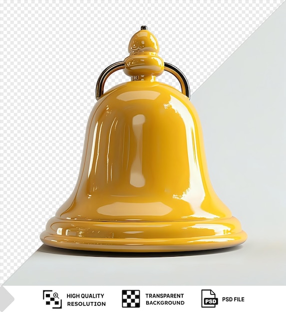 transparent background 3d cartoon bell png clipart no image png