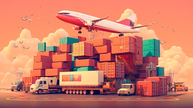 Transportation logistics Generative AI