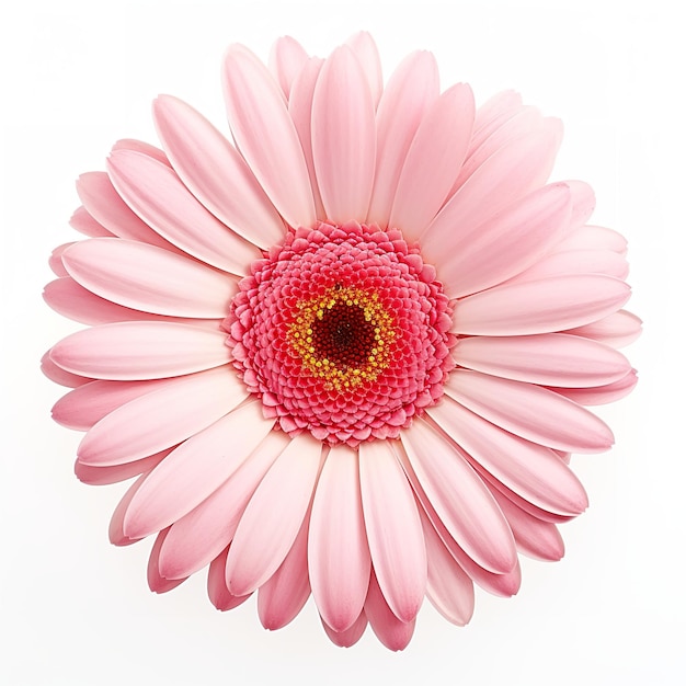 transvaal daisy white background isolated