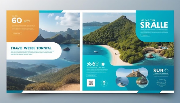 Travel web banner