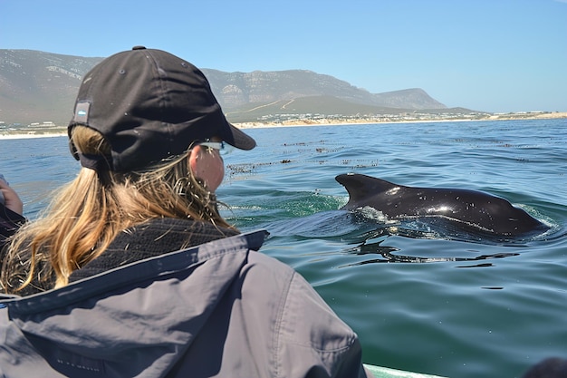 Photo travelers enjoying responsible whale watching tour conservation efforts and ethical wildlife tourism