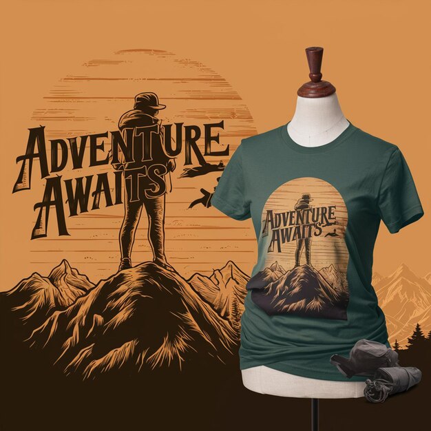 Photo traveling shirt design