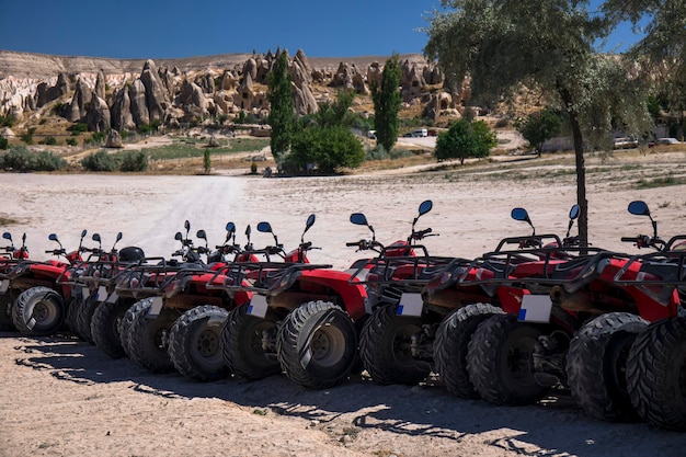 Traveling through Capadoccia rides on atv