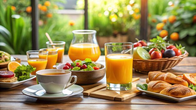 a tray of food including fruit vegetables and fruit on a table