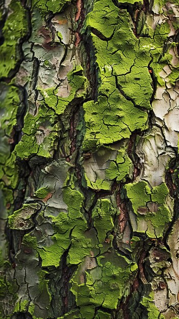 Photo tree bark close up