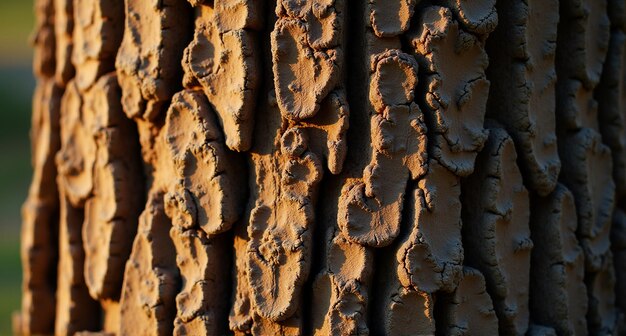 Photo a tree bark that has the word  i  on it