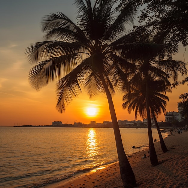 Tree on the beach