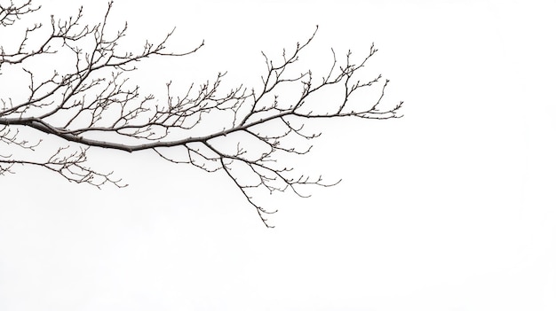 a tree branch with no leaves on it