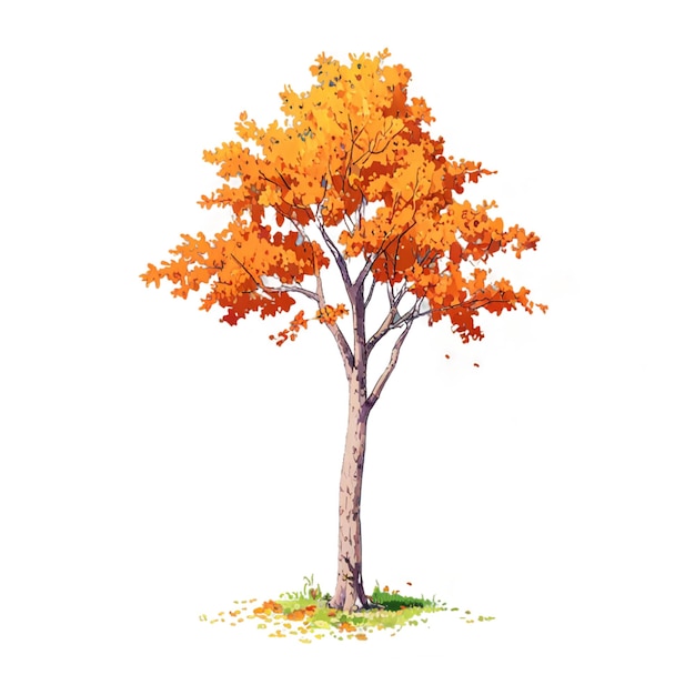 Tree in Fall Season