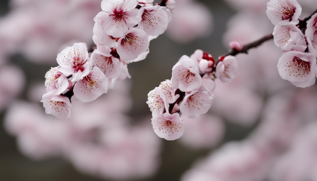 A tree full of pink flowers