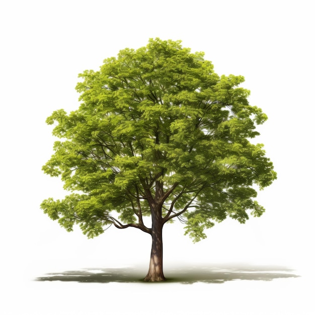 Tree isolated on white background