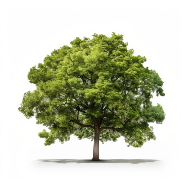 Tree isolated on white background