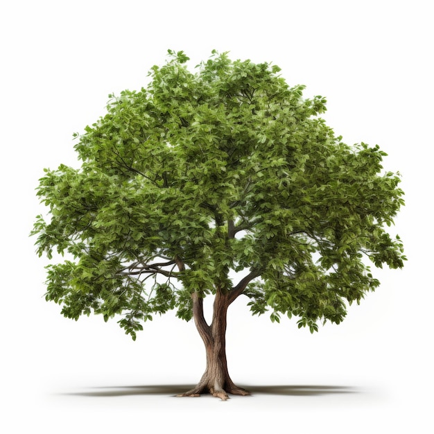 Tree isolated on white background