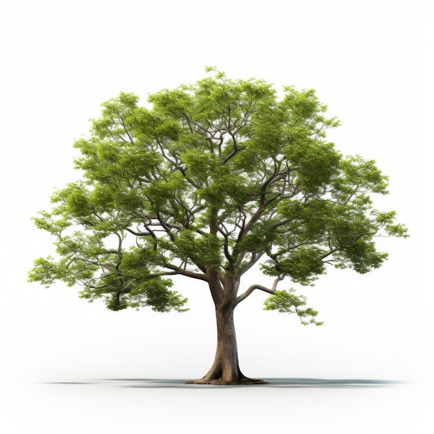 Tree isolated on white background