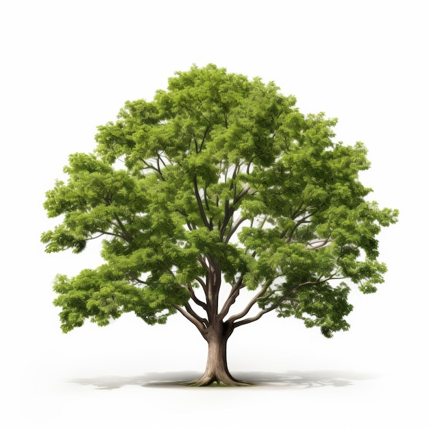 Tree isolated on white background