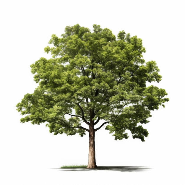 Tree isolated on white background