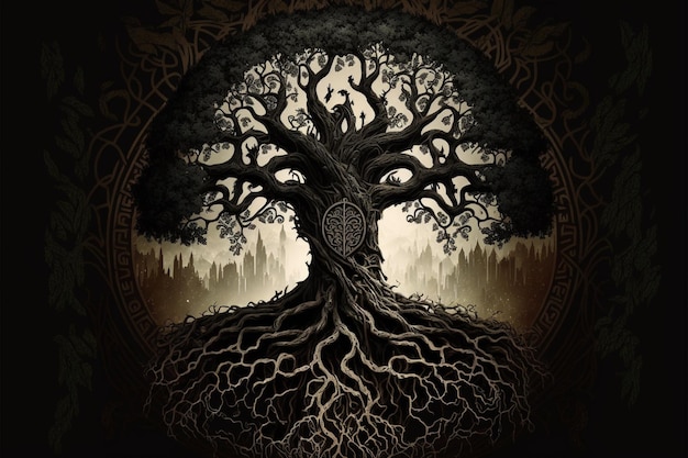 The tree of life by the artist