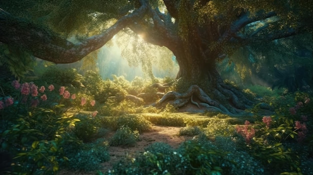 The tree of life is a story of the forest.