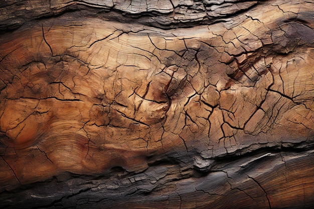 Tree natural Wooden texture background Generative AI Illustration