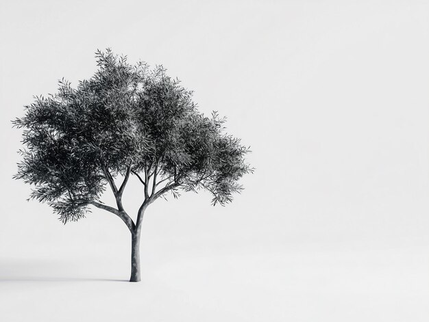 Photo tree of nature mockup