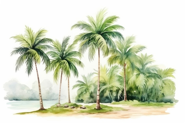 Photo tree outdoors tropical tropics