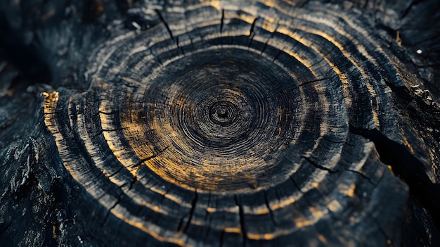 Tree Rings Close Up Macro Photography