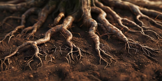 Tree roots background graphic design element for natural themes and projects Concept Tree Roots Background Graphic Design Natural Themes Projects