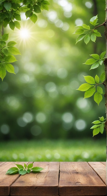 a tree with green leaves in the sunlight