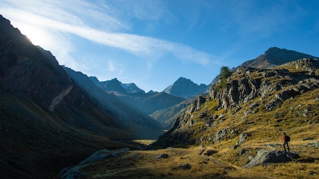 Trekking en los Alpes